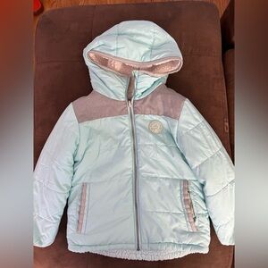 Gerry Weber Aqua and Charcoal Jacket Size 5